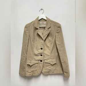 Levi's Women's Classic Tan Blazer Size M